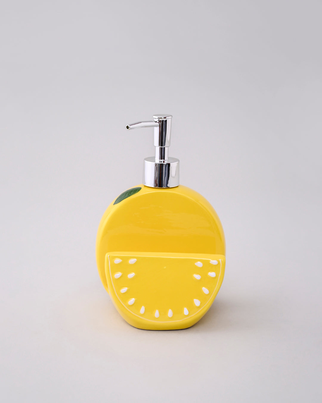 Lemon Sope Dispoance With Scrub Holder 