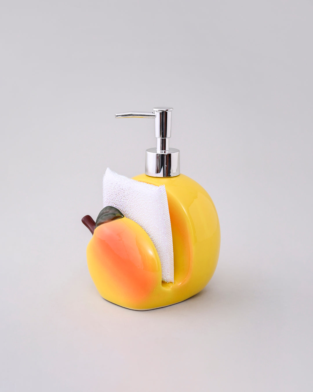 Apple Sope Dispoance With Scrub Holder 