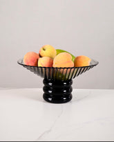 Mariel Footed Bowl - Black 
