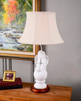 Heavenly Daydream Cherub Table Lamp 