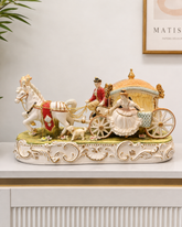 'Royal Carriage Ensemble' Fine Porcelain Figurine 