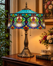 Nouveau Floral Tiffany Table Lamp