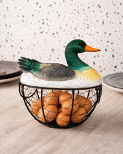 Mallard Duck Egg Basket