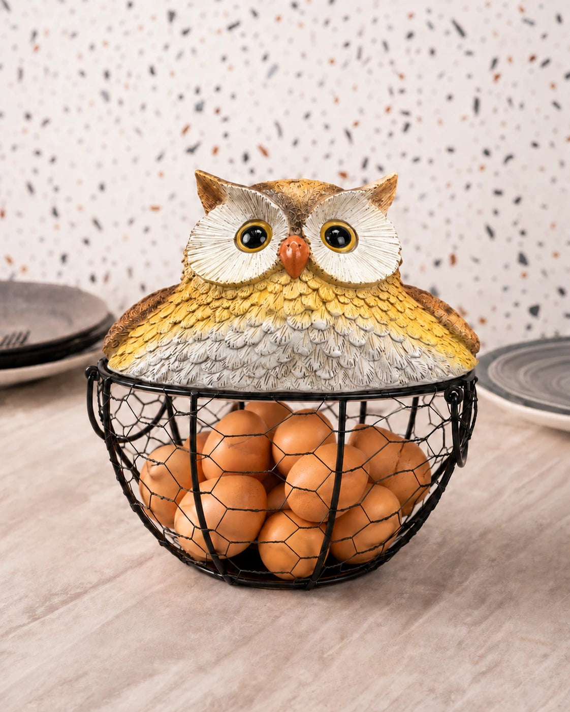 Owl Egg Basket