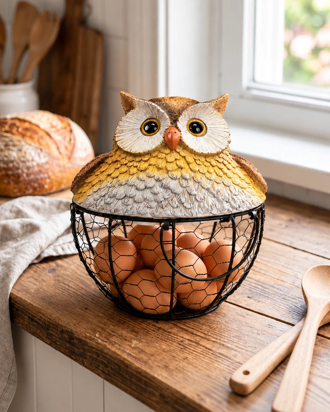 Owl Egg Basket