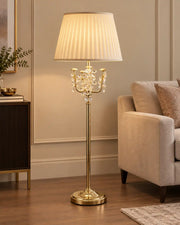 Petal Crystal Branch Floor Lamp