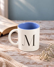 Monogram M Dual-Tone Ceramic Mug