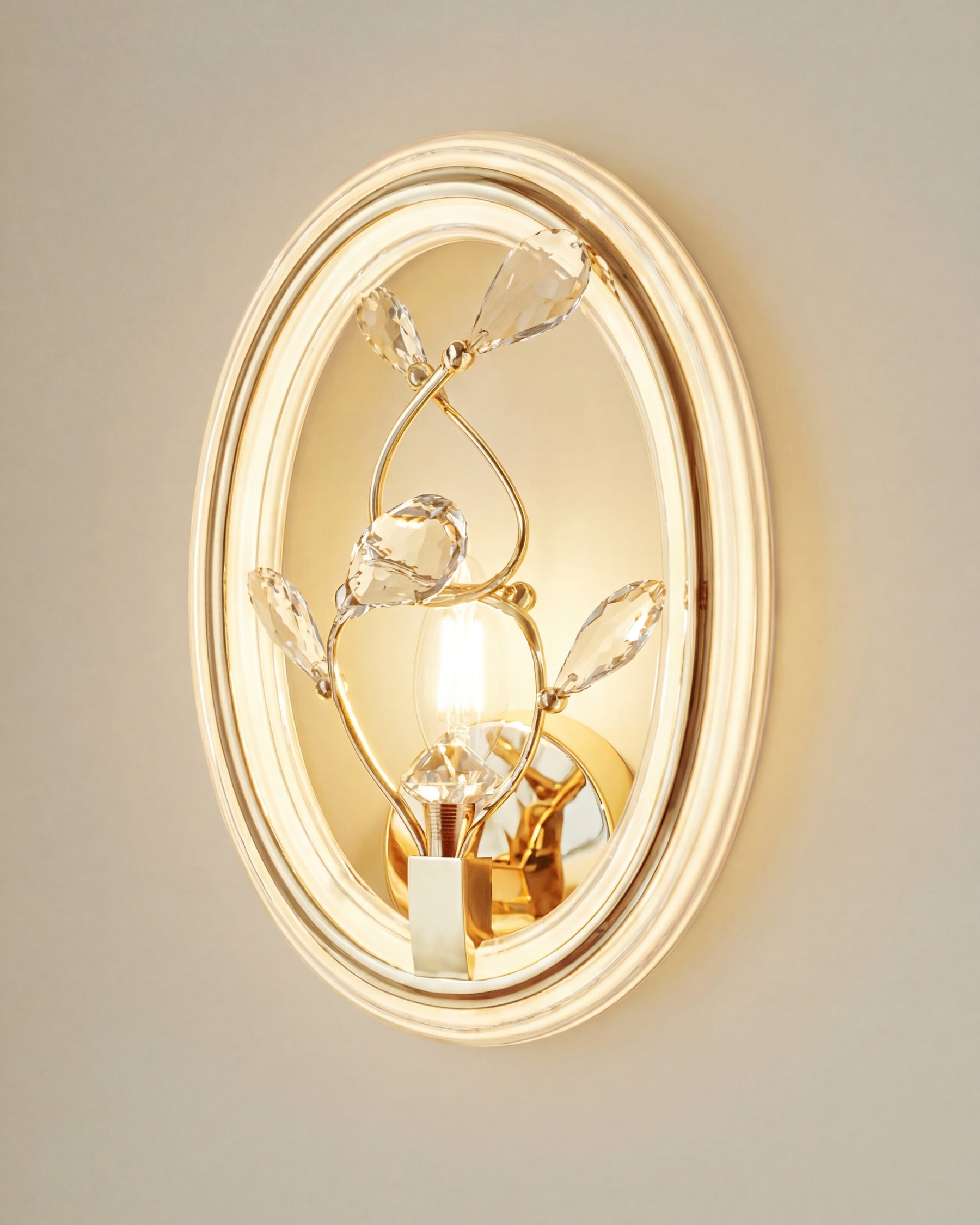 Regent Bloom Ring Wall Light 