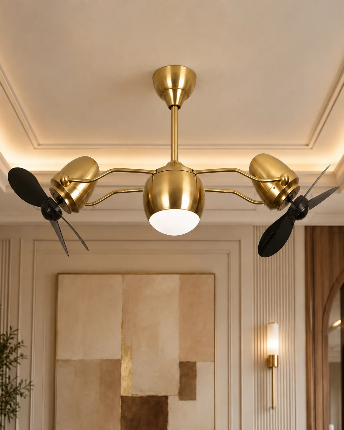 Twin Breeze Designer Fan Light 