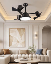 Steampunk Propeller Fan Light 