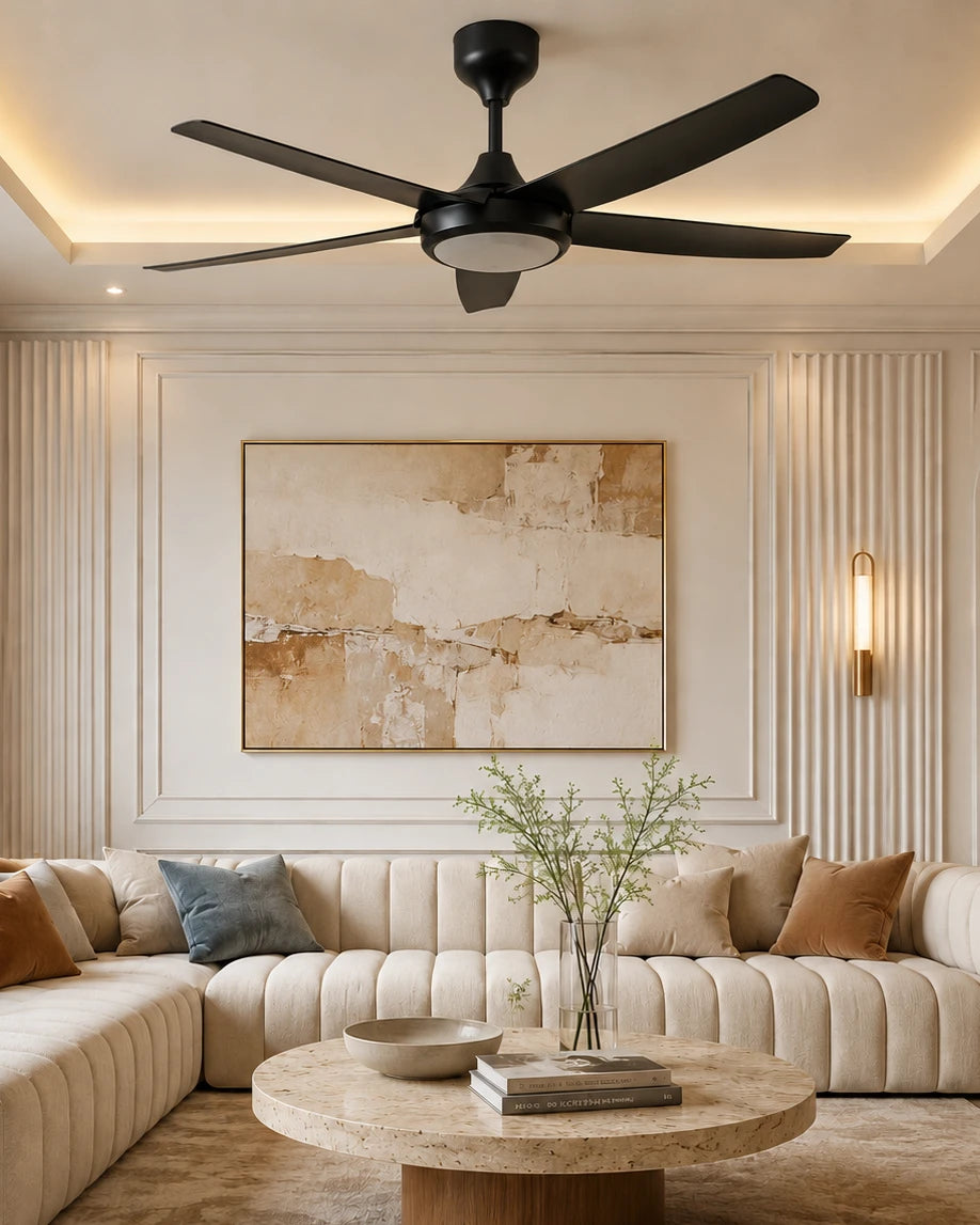 Aero Blade Modern Ceiling Fan Light 