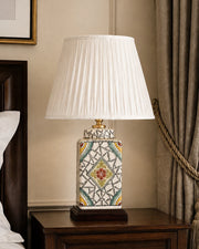 The Heritage Majolica Table Lamp