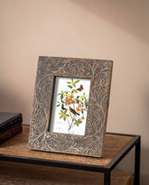 Meadow Bloom Carved Photo Frame 