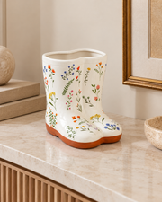 The Springtime Wanderer Wildflower Boot Vase