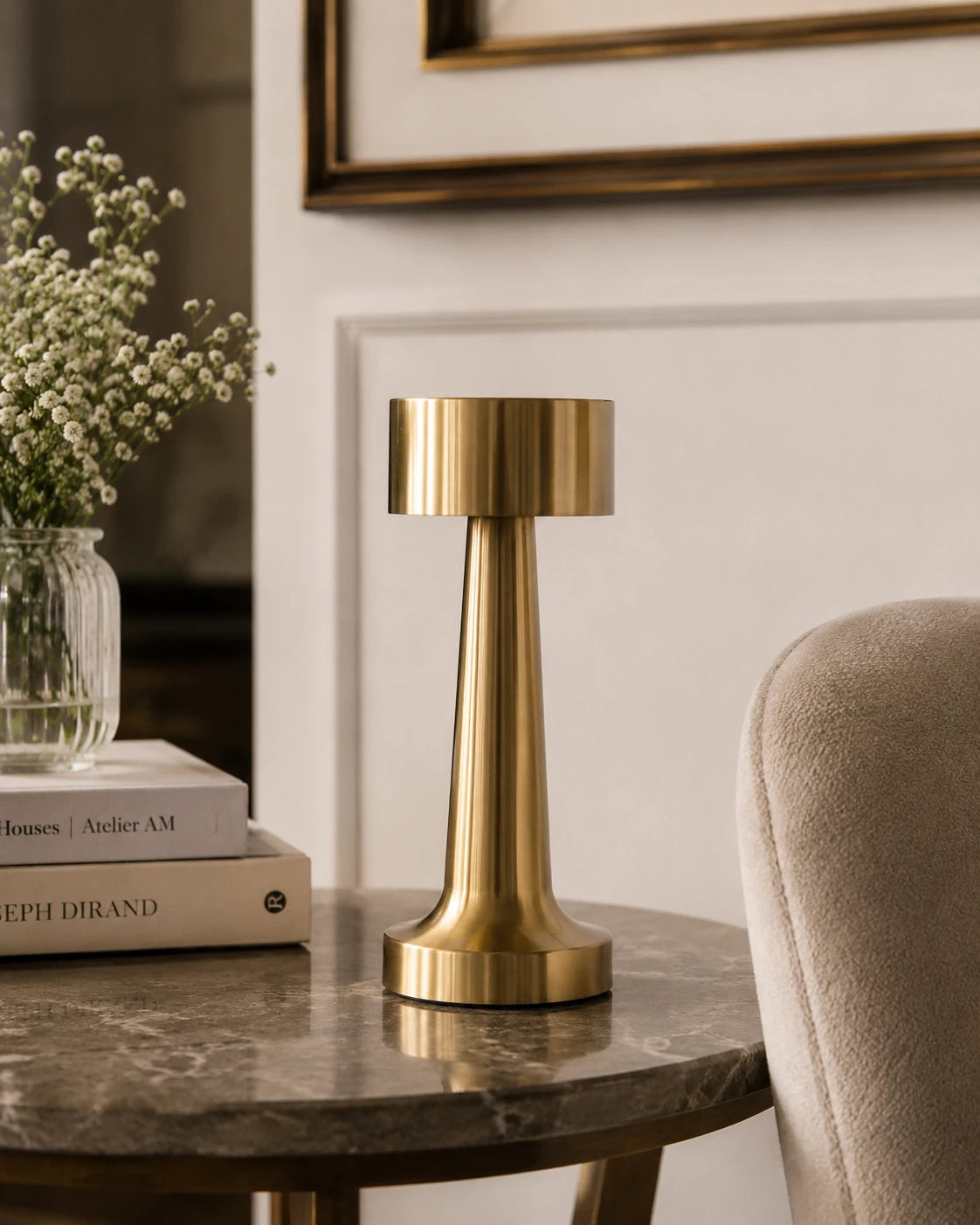 Luma Touch Table Lamp - Golden 