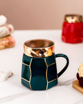 'Templar' Coffee Mug - Emerald Green