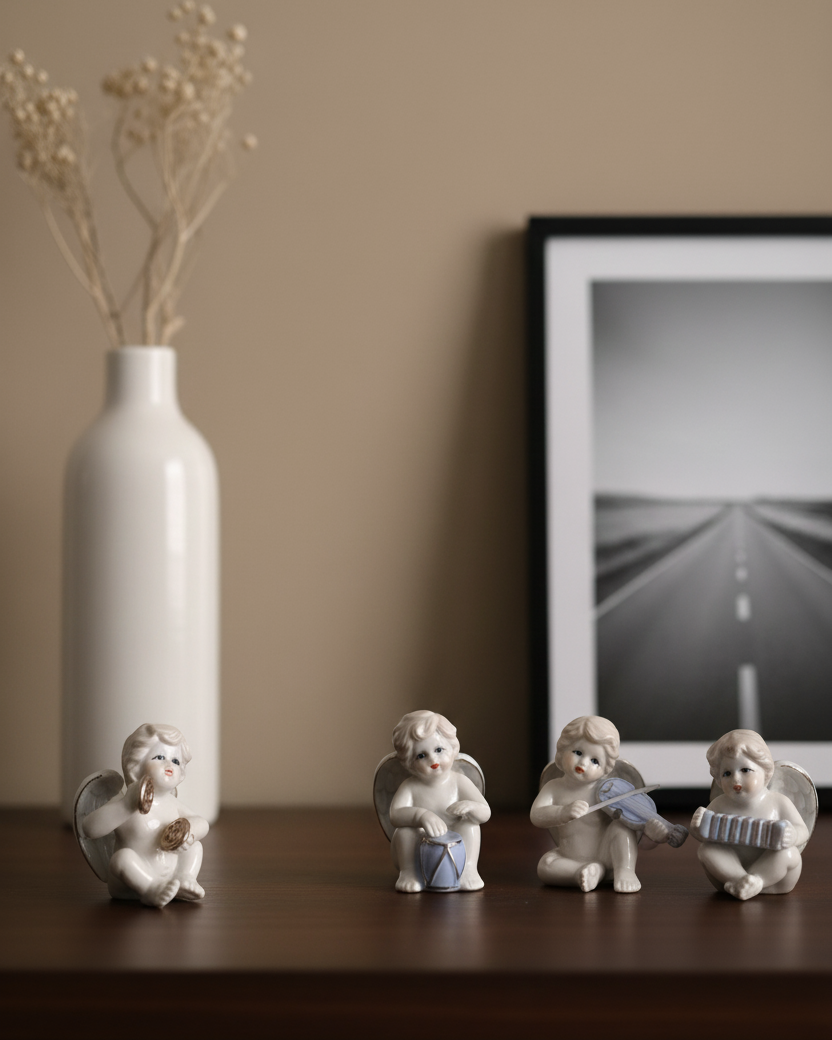 Symphony of Angels Cherub - Set Of 4 