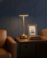 LunaTouch Rechargeable Table Lamp - Gold 