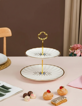 Guardian Evil Eye 2-Tier Cake Stand 