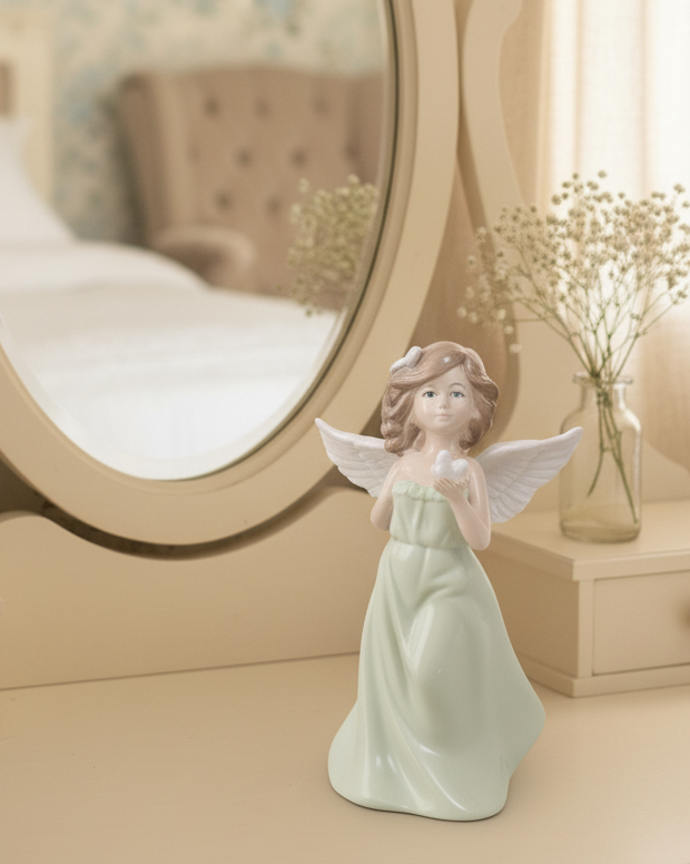 Serene Angel - Fine Porcelain Figurine 