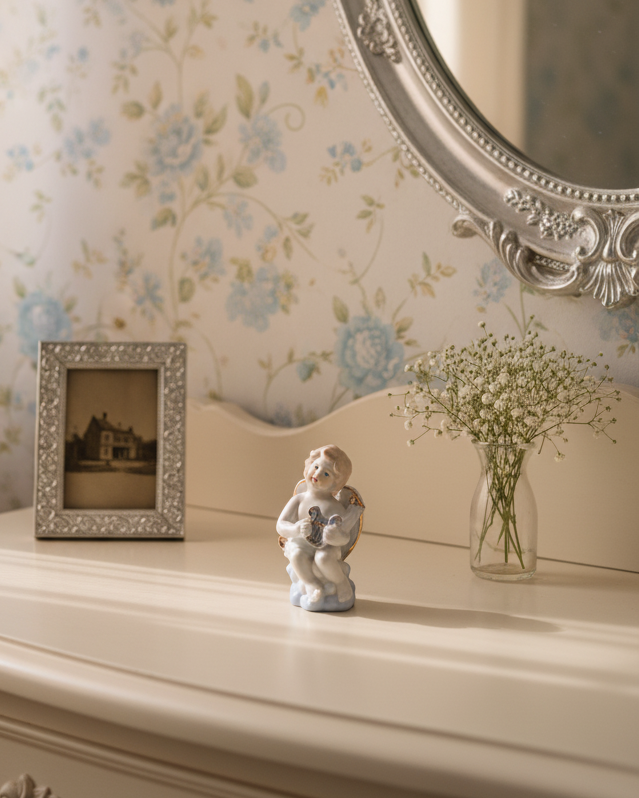 Celestial Melody Angle Cherub - Set Of 2 