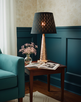 Gilded Ember Table Lamp 