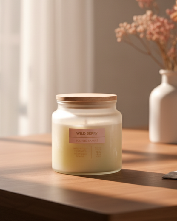 Wild Berry Aroma Candle