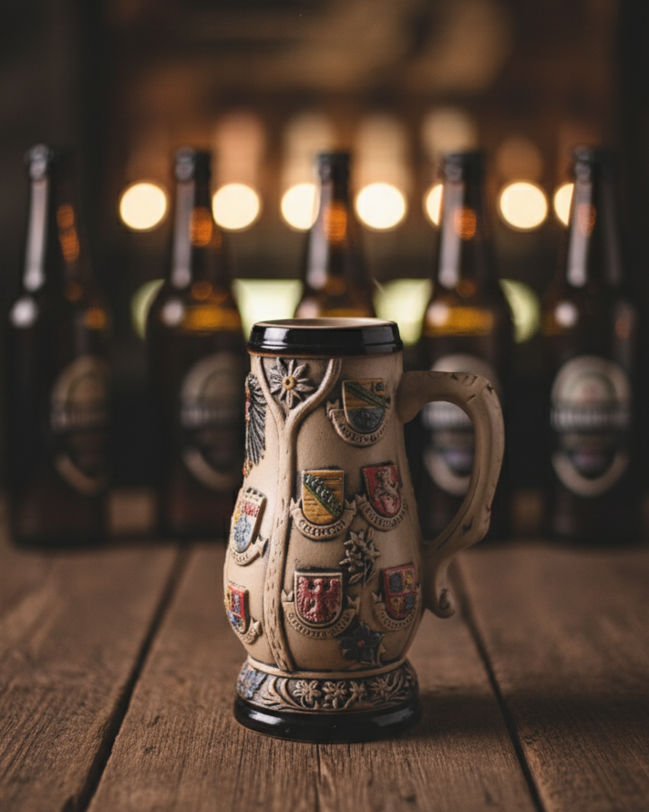 German Heritage Vintage Stein Beer Mug 