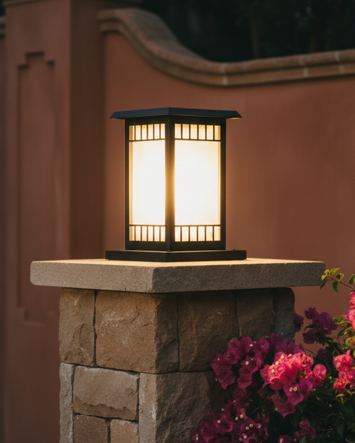 Classic Square Ourdoor Gate Light 