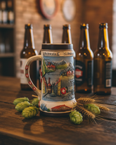 Switzerland Scenic Vintage Stein Beer Mug 