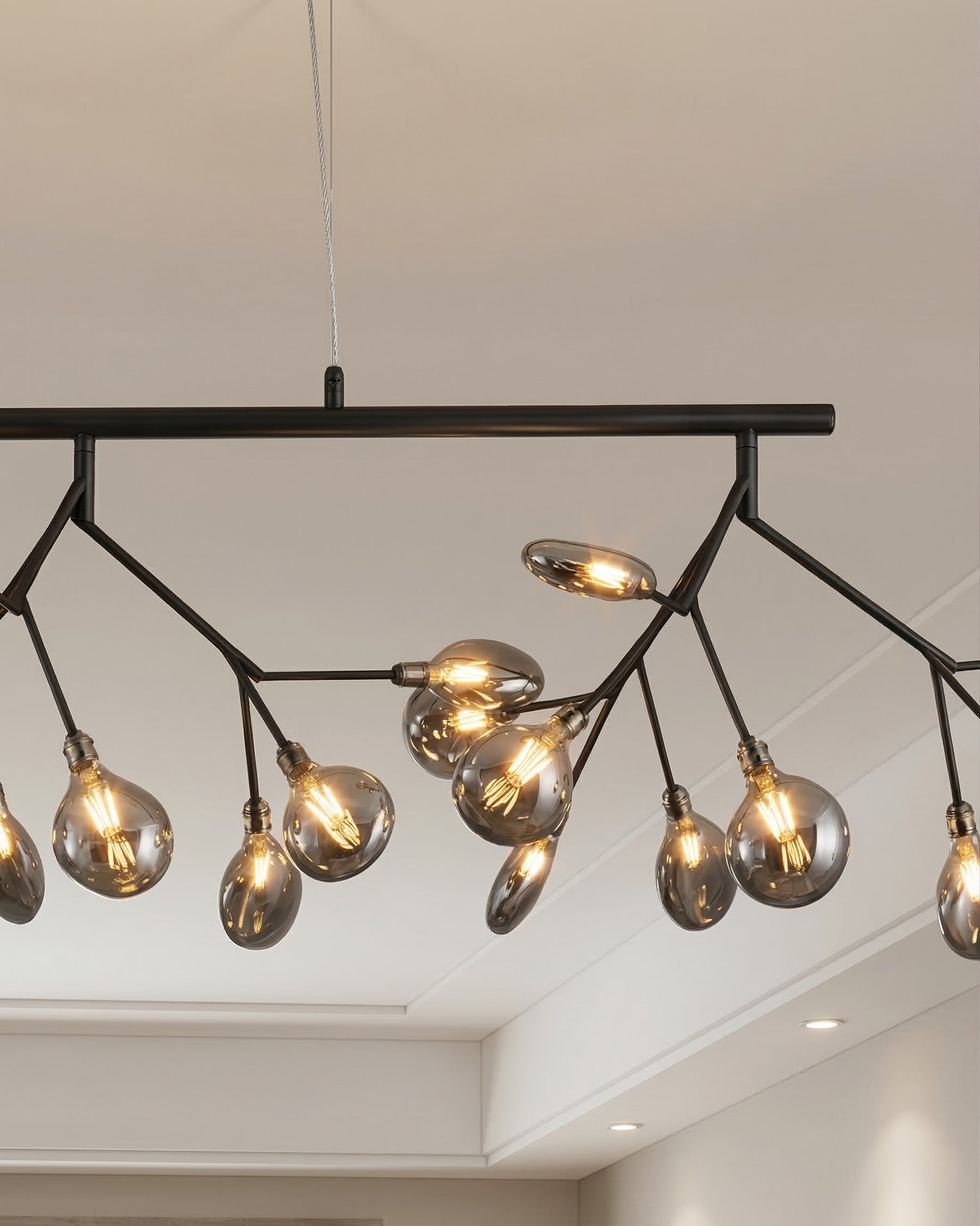 Branch Style Linear Chandelier 