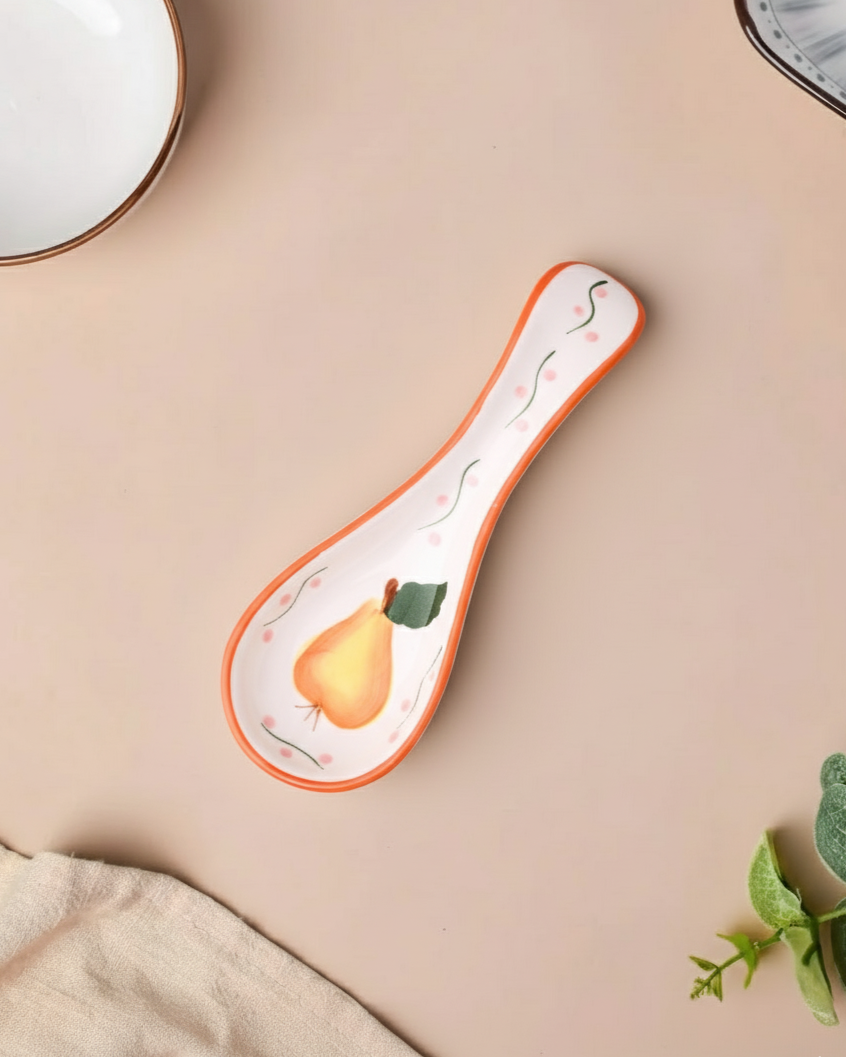 Countertops Pear Spoon Rest 