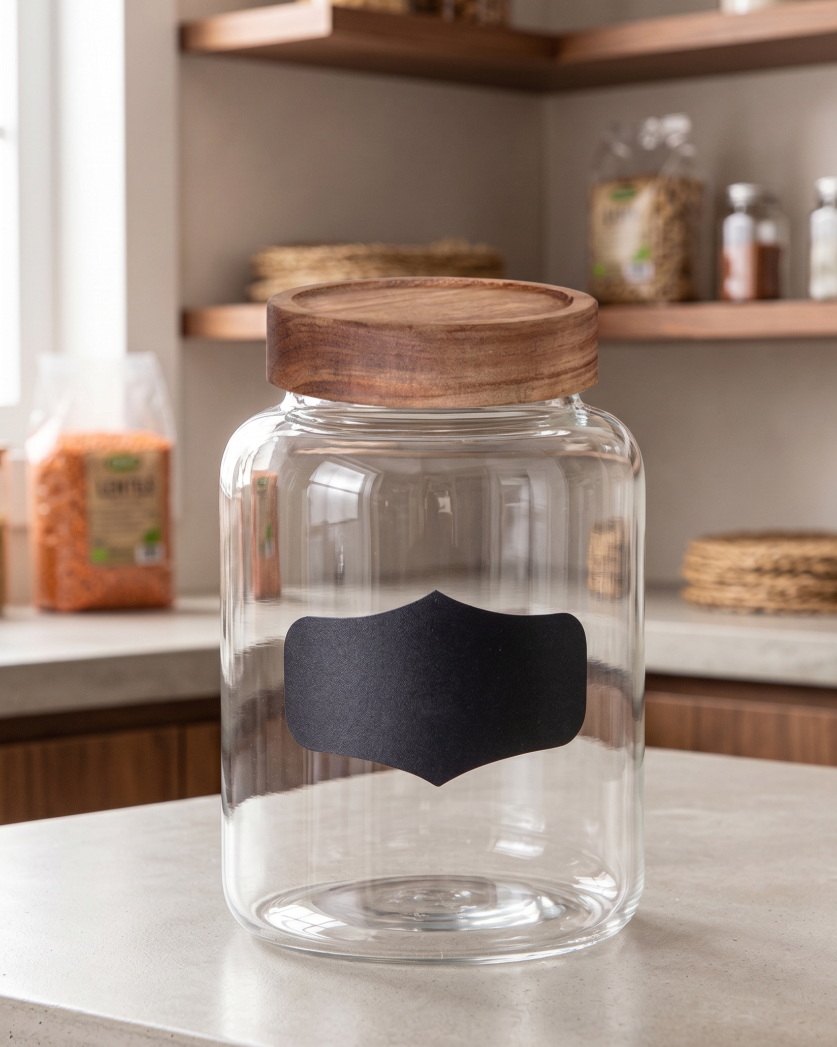Vintage Eco-Lid Glass Container - Small 