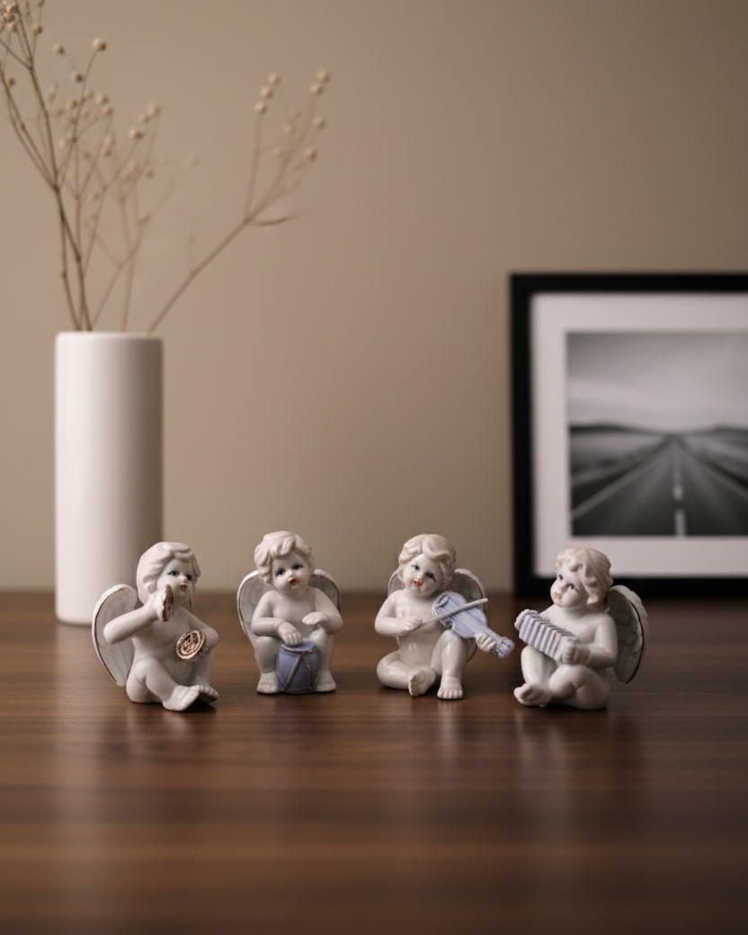 Symphony of Angels Cherub - Set Of 4 