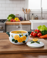 Sunflower Meadow Casserole With Lid - 1.75 Ltr 