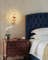 Regent Bloom Ring Wall Light 