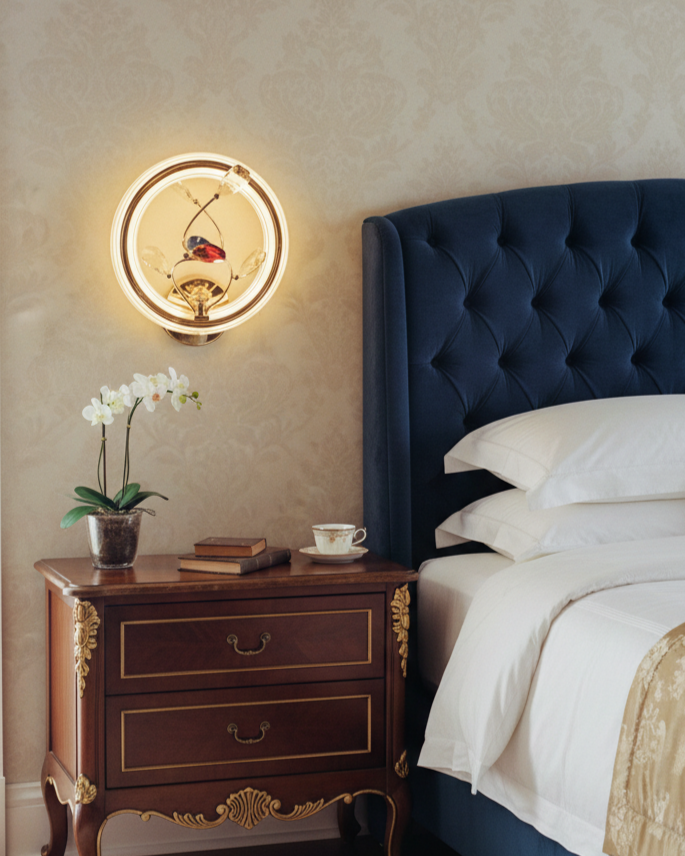 Regent Bloom Ring Wall Light 