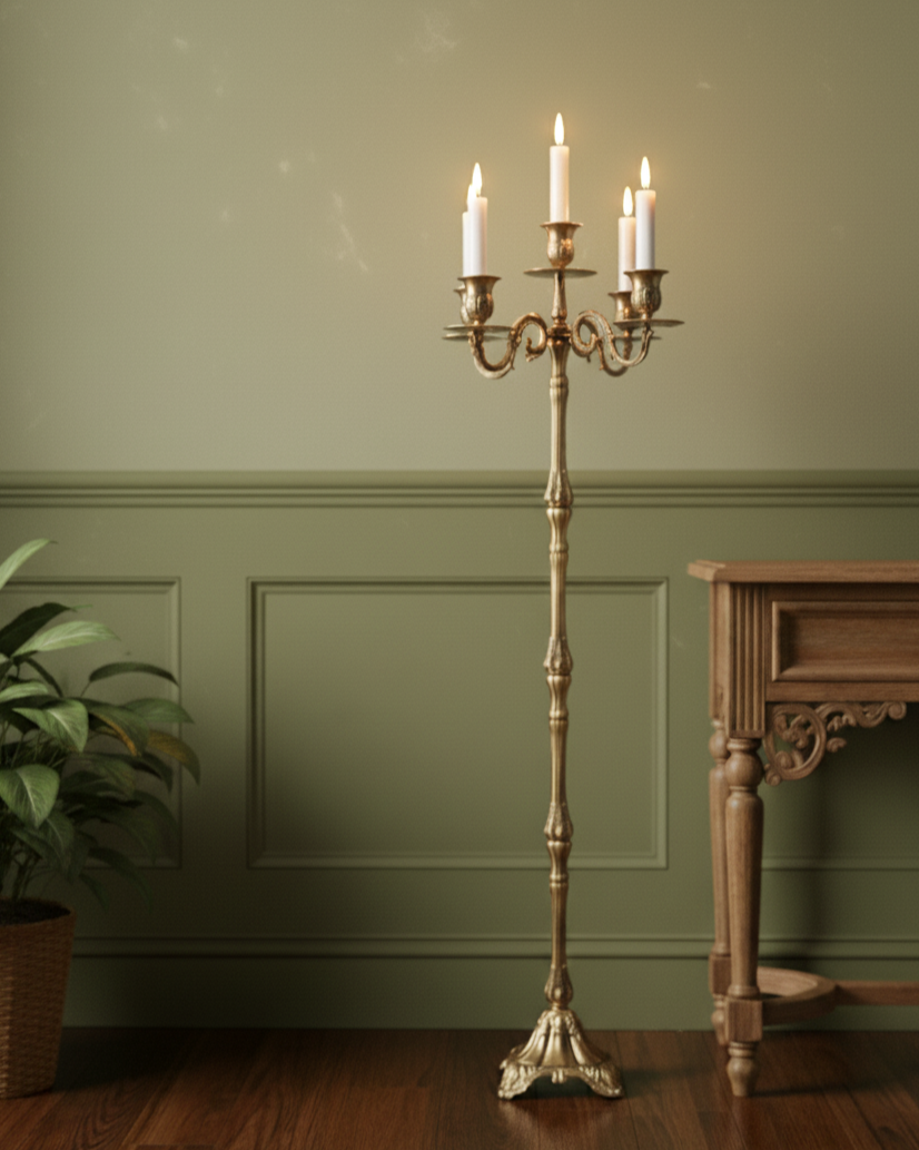Majestic Heritage 5-Arm Candle Stand - 104 CM 