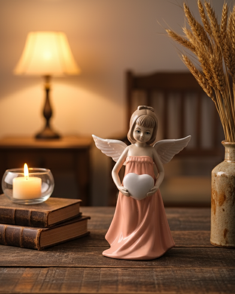Angel of Love -  Fine Porcelain Figurine 