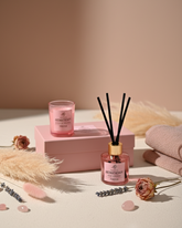 Freesia Therapy Aroma Candle & Reed Diffuser Set 