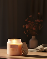 Wild Berry Aroma Candle - PInk 