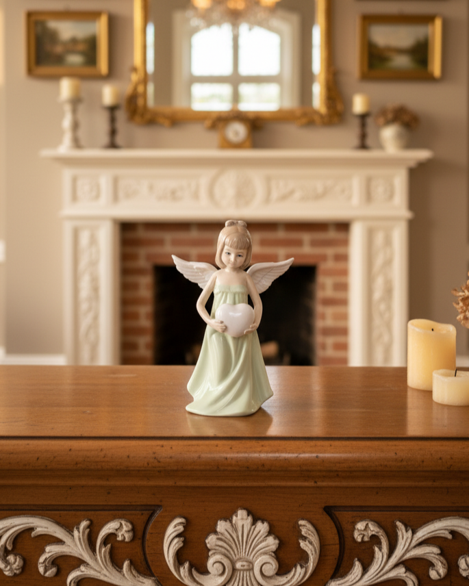 Angel of Love -  Fine Porcelain Figurine 