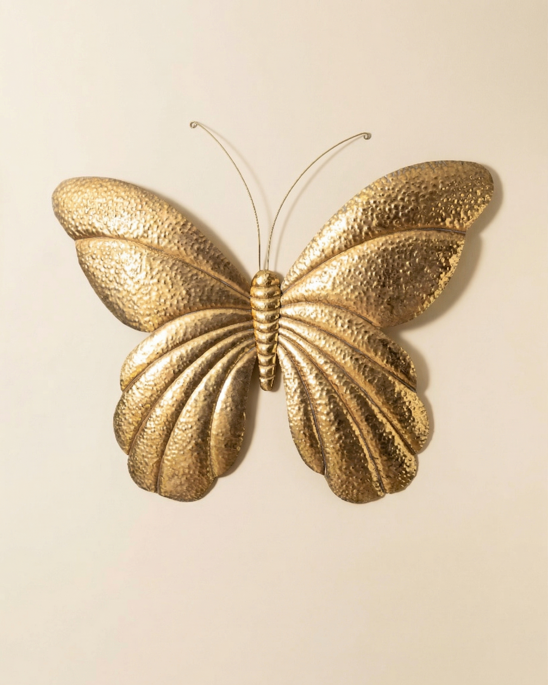 Gilded Flutter Butterfly Wall Accent 