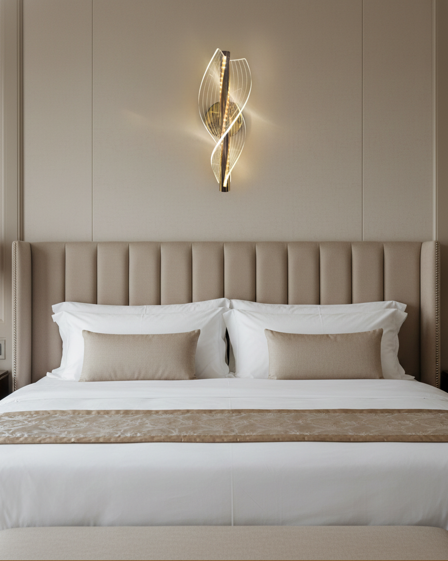 Lumi Spiral Signature Wall Light 