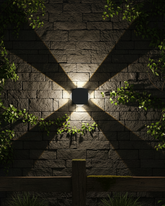 Cross Glow Outdoor Wall Light 