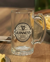 Classic Guinness Glass Beer Mug - Set Of 2 