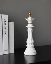 Queen Oversized Decorative Chess Piece - White