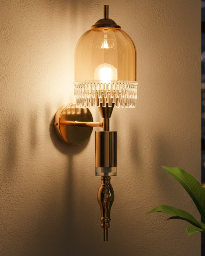 Auric Bell Designer Wall Sconce 