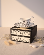 Wild Elegance Leopard Tea Cup With Saucer