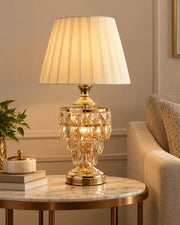 Elysian Tiered Crystal Lamp